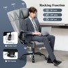 BestGlory Leather Office Chair, Big and Tall Office Chair Executive