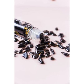 Summer Salt Body Essential Oil Roller 24K Gold Travel Obsidian 10ml