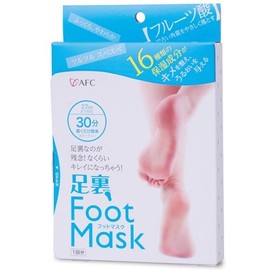 AFC Foot Mask, 0.9 fl oz (25 ml) x 2 Sheets (1 Dose)