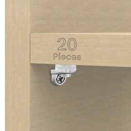 SATUY 5mm Shelf Support Peg with Suction Cup, Heavy Duty Shelves Support Holders, 20pcs 1/5 Inch Shelf Pins Metal Adjustable Shelf Pegs for Kitchen Bookshelf Wardrobe Shelves Cupboard