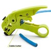 trueCABLE Wire Stripping and Cutting Tool for UTP, FTP, STP,