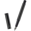 Hong Dian - Pluma estilográfica Forest Pro Silver de acero