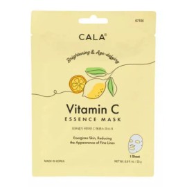 Cala Mascarilla Cala Vitamina C  Paquete Con 5 Mascarillas