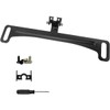 Car License Plate Rearview Camera Mounting Bracket Kit, Black