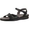 SAS Duo Adjustable Comfort Sandal Black 8.5 M (M) (B)