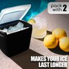33.8 + 84.5 Oz Double Wall Insulated Ice Bucket Kit