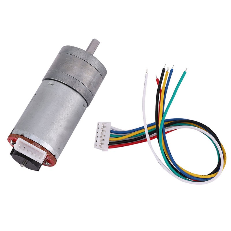 DIY Encoder Gear Motor with Mounting Bracket 65mm Wheel Kit