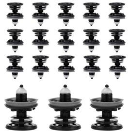 30Pcs Car Interior Door Card Trim Clips Set Car Interior Door Card Trim Clips Car Panel Mounting Trim Clips Plastic Bumper Fastener Clips for Door Trim Panels