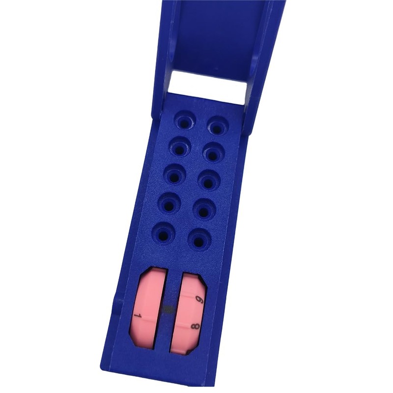 Dental Endodontic File Holder with Endo File Measure, 10 Holes