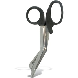INSGB® - Tuff Cut Scissors Tough Shears First Aid Nurse Paramedic Emergency EMT (Small, Black)