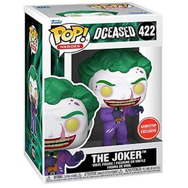 Funko pop Dceased Joker (Non-Bloody) 422 Vinyl Figure GameStop Exclusive