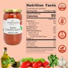 Italian Spaghetti Sauce with Basil, 24oz. Pasta and Pizza Sauce,