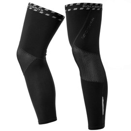 ROCK BROS Cycling Leg Warmers Thermal Long Leg Sleeves for Men Women Legwarmer