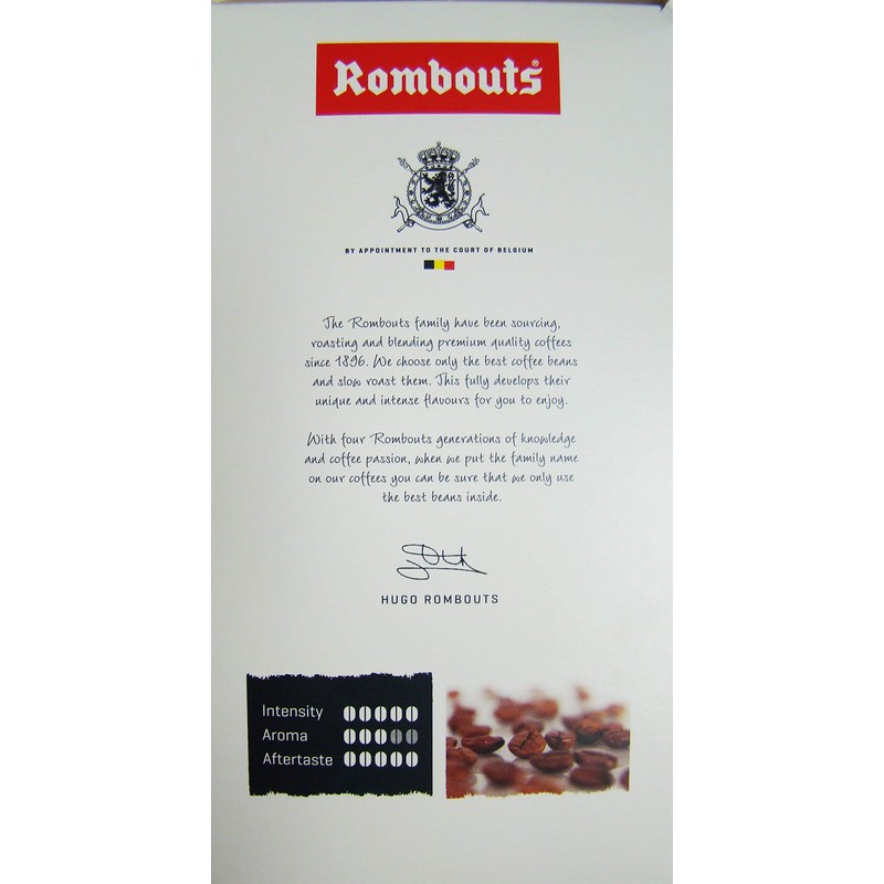 Rombouts Coffee Italian One Cup Filters 62 g