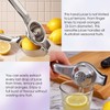 Loimon Lemon Squeezer Juicer, Stainless Steel Manual Juicer, Sturdy and