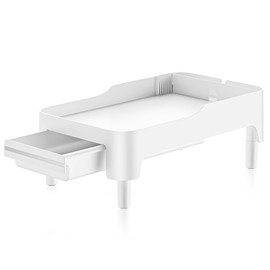 PETULTRA Automatic Cat Feeder Stand: Elevated Holder Automatic Pet Feeder for Cat and Dog, 3 Adjustable Height Raised Food Dispenser Shelf Suitable for Most Pet Feeders& Water Dispenser with Drawer