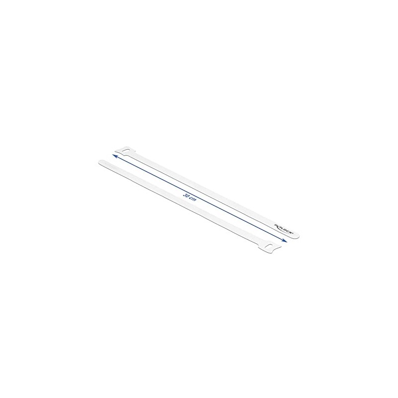 Delock Velcro Cable Ties L 300 x W 12 mm