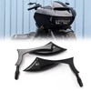Black Motorcycle Sportster Mirrors for Harley Road King Street Electra