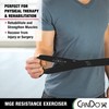 CanDo Multi-Grip 6 Foot Exercise Resistance Band with Hand and