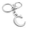Letter Keychain for Women Men Purse Handbags Metal Alphabet Initial