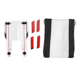 Putting Mirror Posture Correction Portable Alignment Mirror Training Aid with Storage Bag for Outdoor Indoor