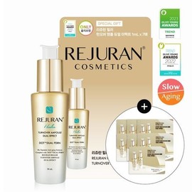 [Limited quantity/Apply Rejuran] Rejuran Healer Turnover Ampoule Dual Effect 30ml+7ml Free Gift Plan / 리쥬란 힐러 턴오버 앰플 듀얼 이펙트 30ml+7ml 증정 기획