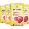 Twinings Raspberry & Strawberry 20 Tea Bags (Pack of 4)