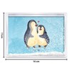 Mr. & Mrs. Panda Hugging Penguin Shake Frame - Gift,