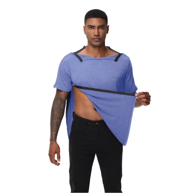 HIBOCT Post Shoulder Surgery Shirts Women Clothes After Rotator Cuff