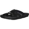 NAOT Footwear Men's Anegada Sandal Jet Black Lthr 10 M