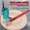 4 in 1 Multifunctional Router Groove Holder, Metric Router Circle