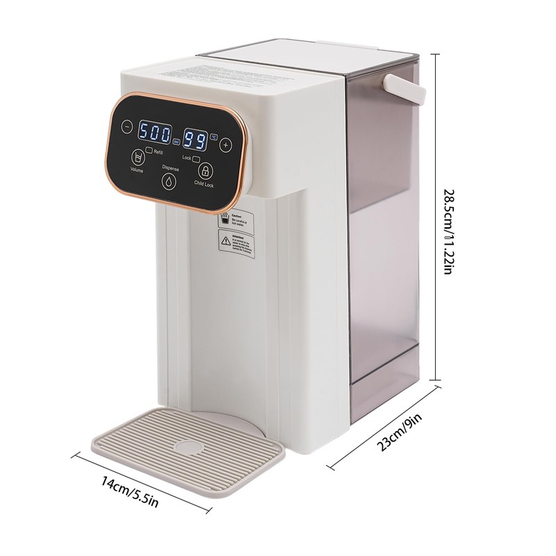 BANLICALI Countertop Water Dispenser, 1500W Instant Hot Water Dispenser with