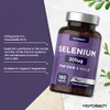 Selenium 200mcg Supplement | 180 High Strength Tablets | with