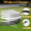 EVRBUL 2 PCS Single Patio Chair Covers Outdoor Single Sofa