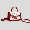 Cherry Leather Tote Bag – Cute Y2K Shoulder Purse for
