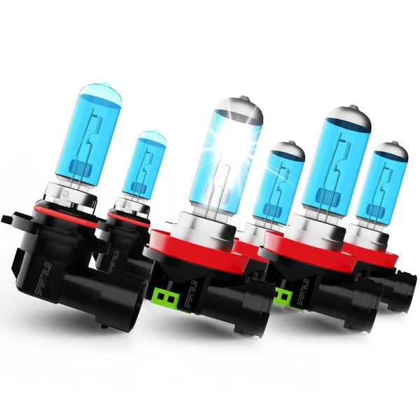 SPBRTBUB Headlight Bulbs compatible with Toyota Sienna 2011-2020 Bright Light