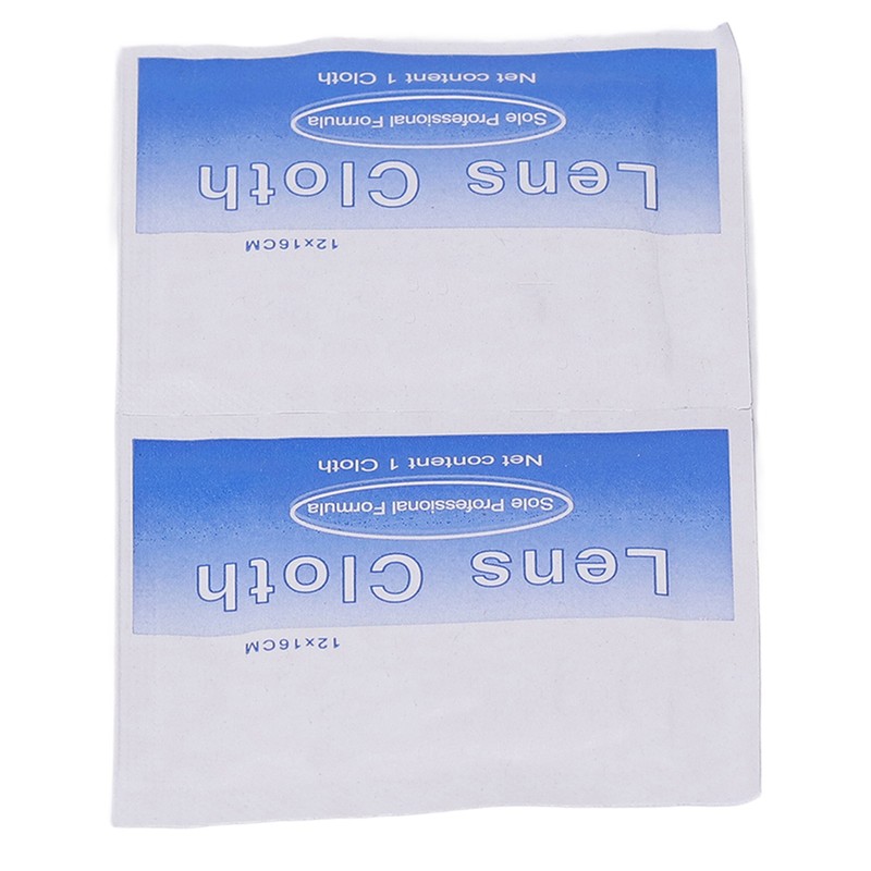 48pcs Lens Cleaning Wipes Disposable Screen Cleaning Papers for Eyeglasses