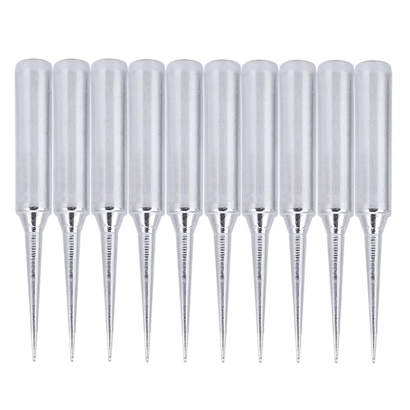 10pcs Lead Free Solder Iron Tip Set Soldering Iron Tip