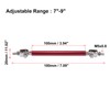 X AUTOHAUX 2pcs 7"-9" Car Adjustable Front Bumper Lip Splitter