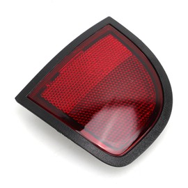 Red Rear Bumper Reflector Panel, Tail Side Reflector, Compatible with Mitsubishi L200 Triton ML MN 2005 to 2015, Improved Visibility and Safety (Left 8355A015)