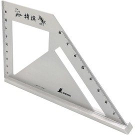 Shinwa 32740 Angle with Mitre 45° and 90° by FAMEX (12570) - Stop Mitre Angle - Japanese Precision