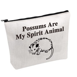 Funny Possum Gift Opossum Lover Gift Possums Are My Spirit Animal Makeup Bag Opossum Mom Gift (Possums bag)