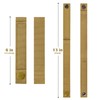4 Pack Molle Straps with Snaps 6 inch, Tactical Mod