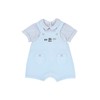 Chicco, Newborn Romper, Elegant, Made of Soft Cotton, with Comfortable