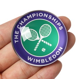 Tennis Fan Decorative Refrigerator Magnet, Tennis Tournament Decorative Fridge Magnet, Logo Design,Grand Slam Tennis, The Championships, 4 PCS
