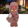 Mayan Smiling Face Totem Solar Light Creative Garden Solar Light