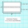 Preferred Postage Supplies Postage Meter Tape 6x4 Compatible Replacement for