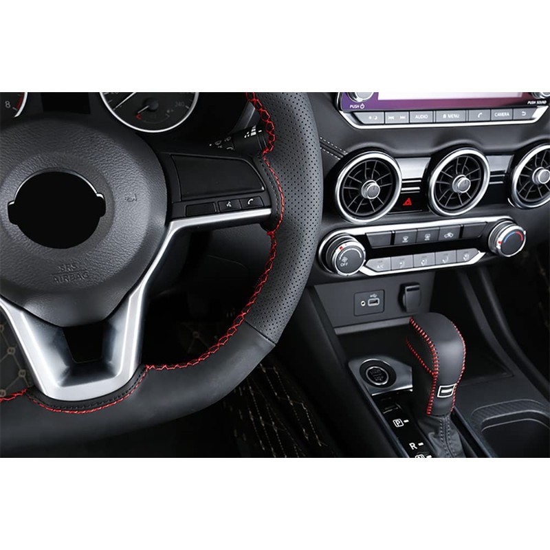 Being Up Leather Car Gear Shift Knob Cover Fit for