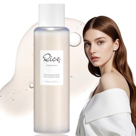 140ml Rice Water Toner,Rice Face T/oner,Rice to/ner for Women,Hydrating Ton/er,Rice Serum,Natural Moisturizer Glow Essence,Mois/turizing Soothing Tone/r,Essence Toner,Moisturizing Rice Extract