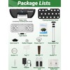 Hydroponics Growing System Kit, 17 Pods Herb Garden with 102